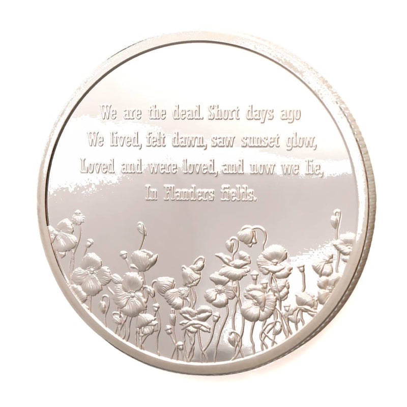 Load image into Gallery viewer, Poppy Mpressions Where The Poppies Grow Limited Edition Medallion - Cadetshop
