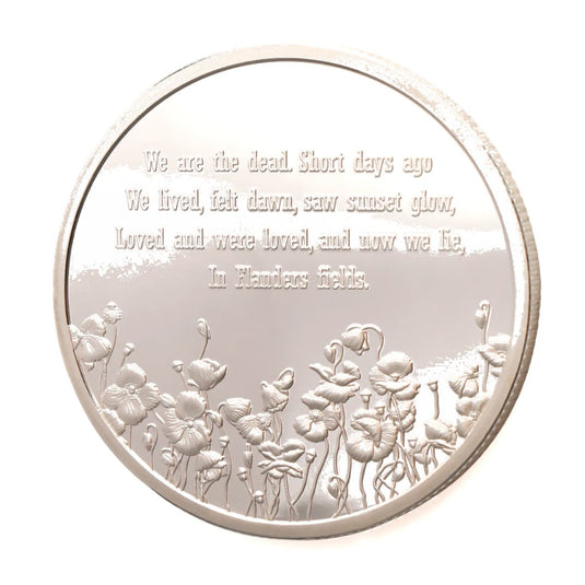 Poppy Mpressions Where The Poppies Grow Limited Edition Medallion - Cadetshop