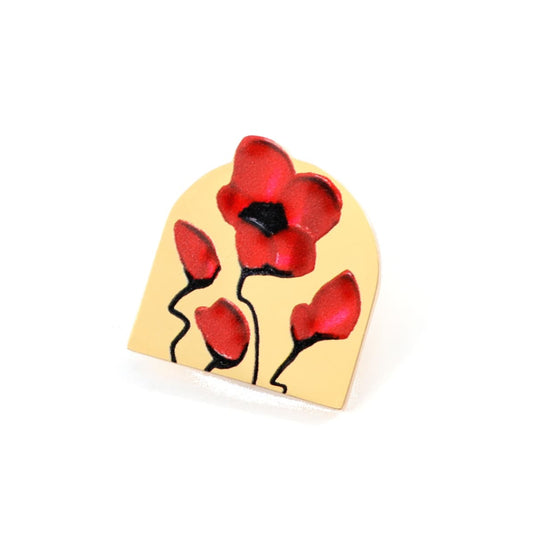 Poppy Mpressions Fields of Poppies MagnaBadge - Cadetshop
