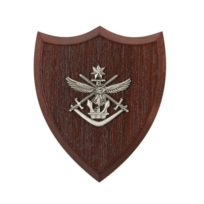Presentation Plaque Australian Tri Service Military Plaque Small Pewter - Cadetshop