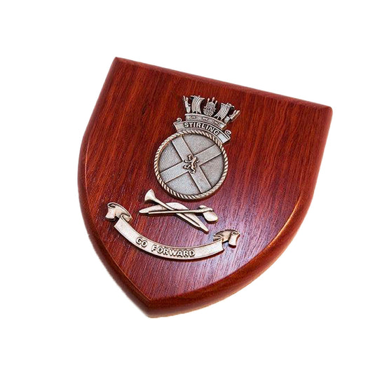 Presentation Plaque HMAS Stirling Large - Cadetshop