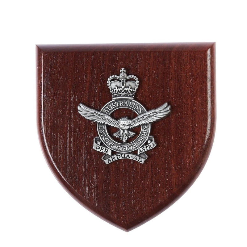Load image into Gallery viewer, Presentation Plaque Royal Australian Air Force RAAF Plaque Large Pewter - Cadetshop
