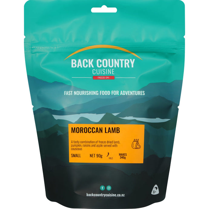 Back Country Freeze Dried Camp Rations Meal - Moroccan Lamb - Cadetshop