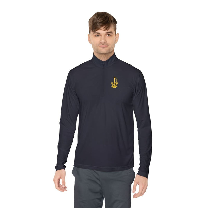 Load image into Gallery viewer, Quarter-Zip Pullover Anchor Navy Collection - Cadetshop
