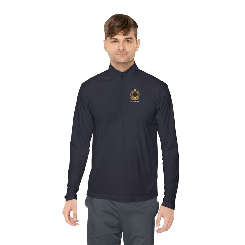 Load image into Gallery viewer, Quarter-Zip Pullover Custom Logo Crest - Cadetshop
