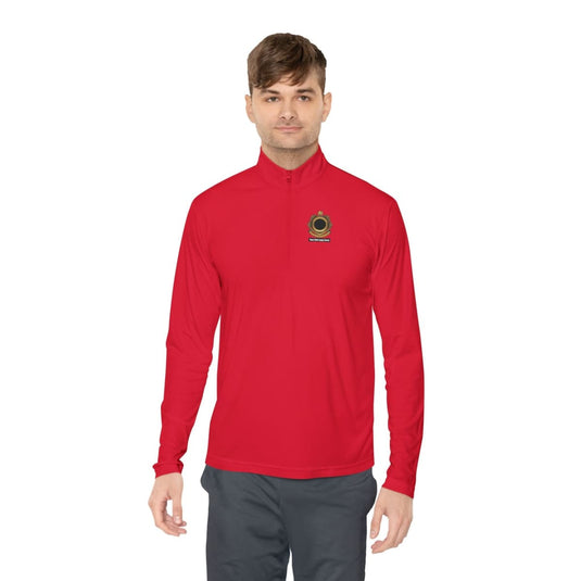 Quarter-Zip Pullover Custom Logo Crest - Cadetshop