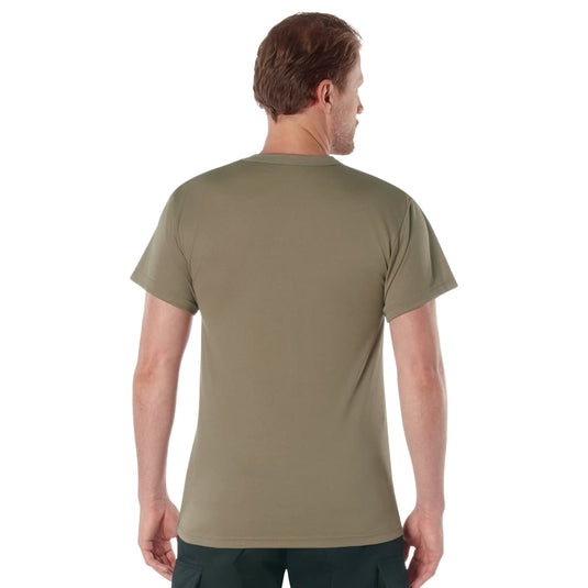 Quick Dry Moisture Wicking T-Shirt Coyote Brown - Cadetshop