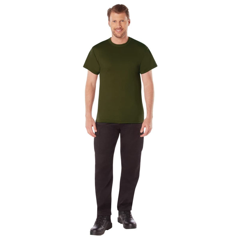 Load image into Gallery viewer, Quick Dry Moisture Wicking T-Shirt Olive Drab - Cadetshop
