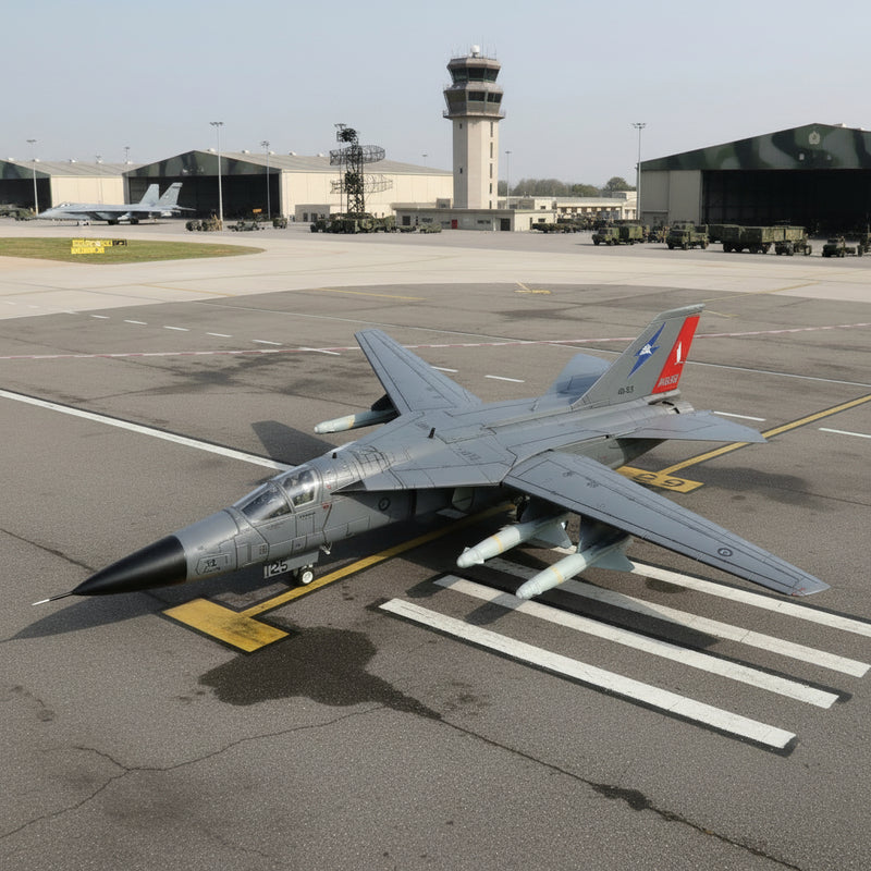 Load image into Gallery viewer, RAAF F-111C A8-125 90th Anniversary 6 SQN 1:72 Scale Die Cast - Cadetshop
