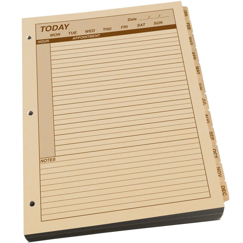 Load image into Gallery viewer, Rite in the Rain Maxi Daily Planner Refills With 3 Hole Punch 8.5 X 11 in - Cadetshop
