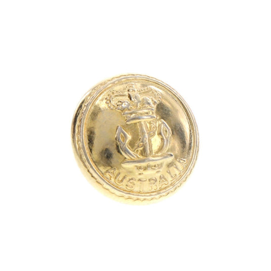 Royal Australian Navy RAN Gold Button Medium - Cadetshop