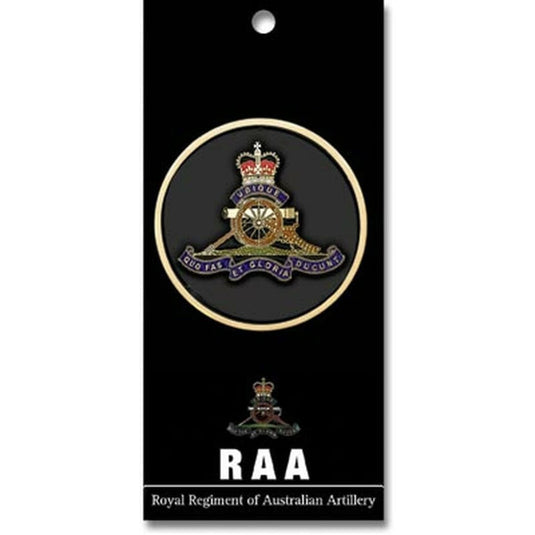 Royal Regiment of Australian Artillery medallion Coin - Cadetshop