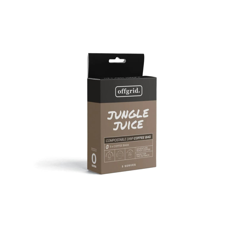 Load image into Gallery viewer, Rations Field Jungle Juice Compostable Drip Coffee Bag 5 Serves - Cadetshop
