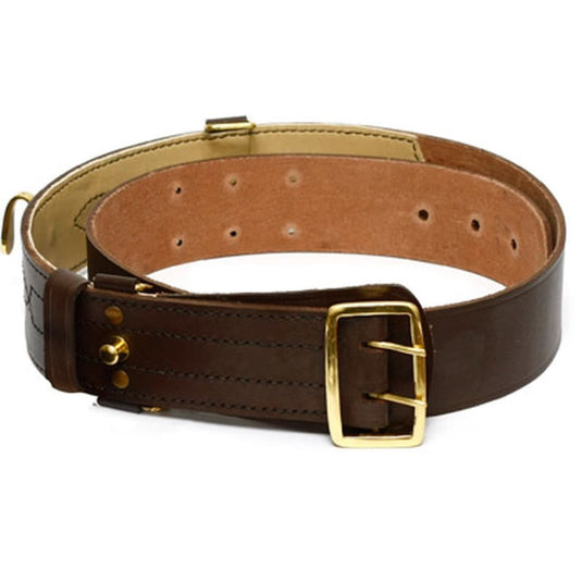 Sam Browne Belt Red Brown - Cadetshop