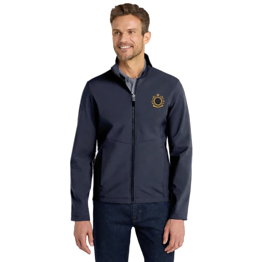 Soft Shell Jacket Embroidered Custom Unit Logo Crest - Cadetshop