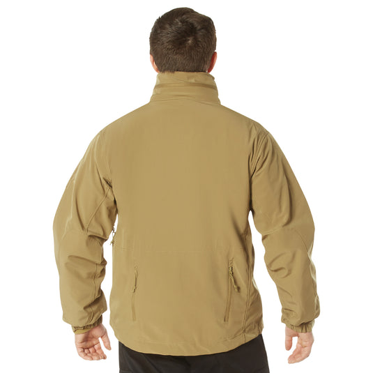 Softshell 3 in 1 Special Ops Jacket Coyote Brown Woolley Mammoth Style - Cadetshop