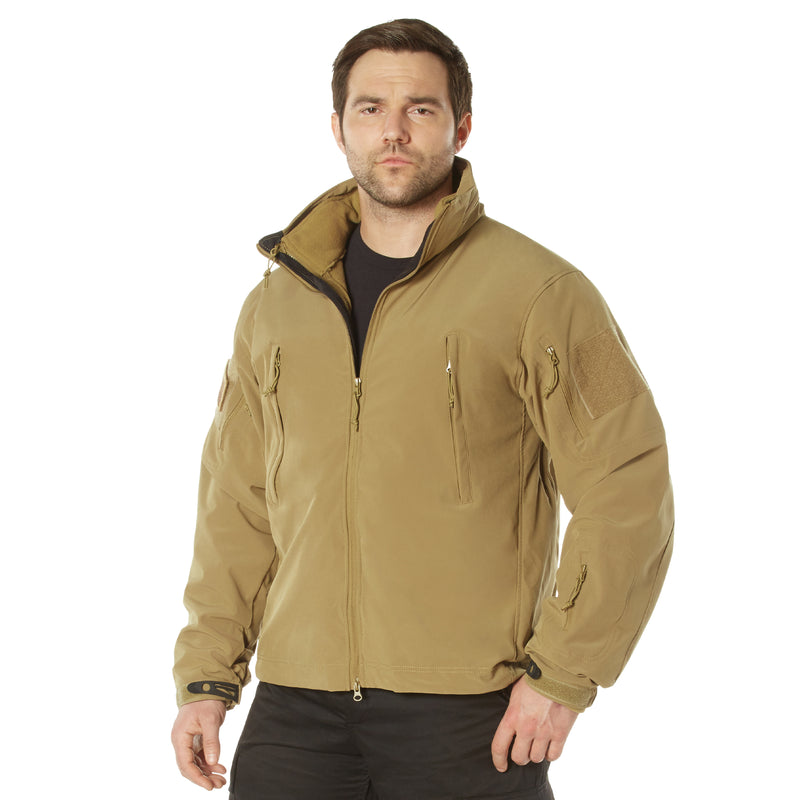 Load image into Gallery viewer, Softshell 3 in 1 Special Ops Jacket Coyote Brown Woolley Mammoth Style - Cadetshop
