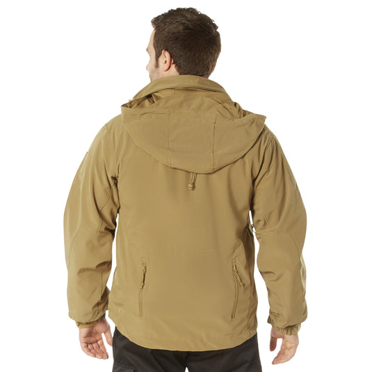 Softshell 3 in 1 Special Ops Jacket Coyote Brown Woolley Mammoth Style - Cadetshop