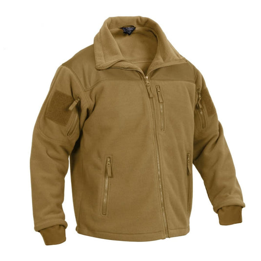 Special ops Tactical Fleece Jacket Coyote Brown - Cadetshop