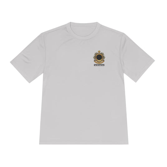 Sports Unisex Moisture Wicking Tee Custom Logo Crest - Cadetshop