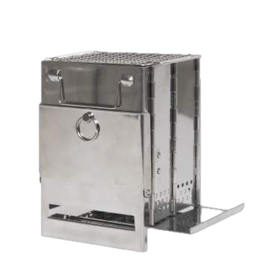 Stainless Steel Folding Camp Stove - Cadetshop