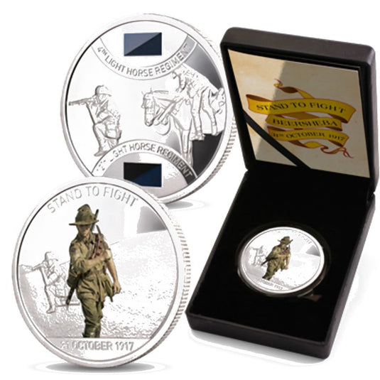 Stand To Fight Light Horse Limited Edition Medallion - Cadetshop