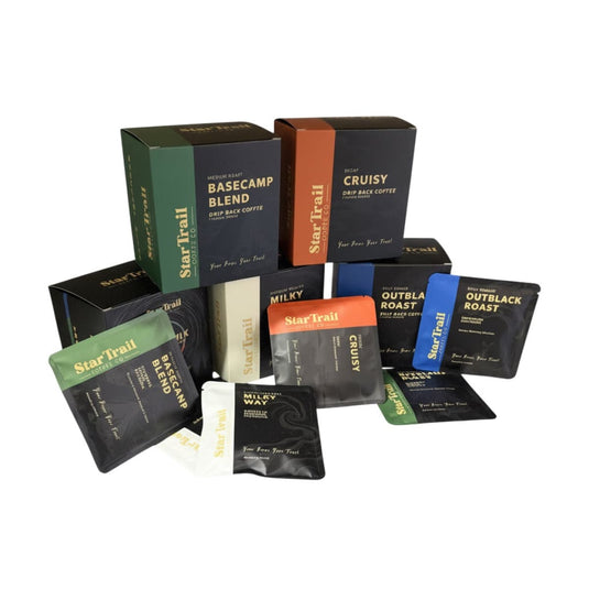 Star Trail Camp Coffee Trail Mix Sample Drip Bags