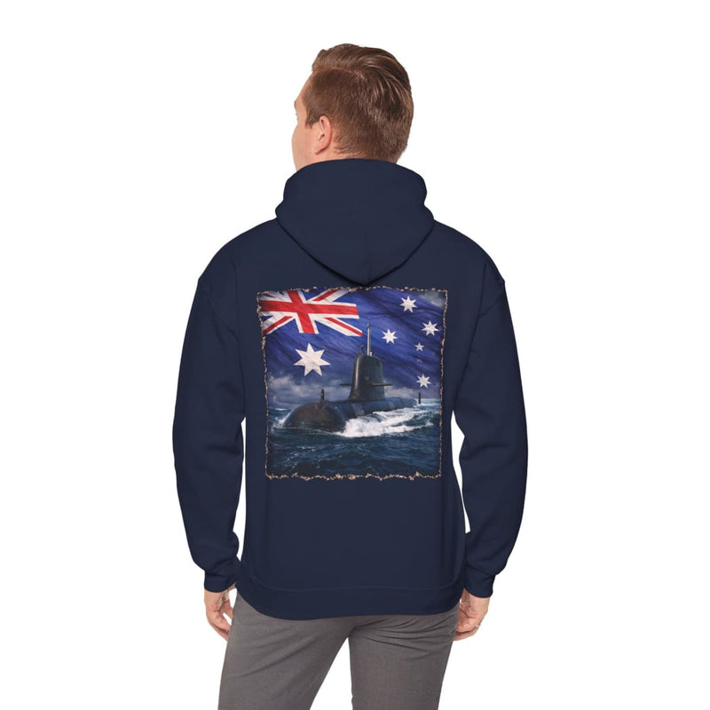 Load image into Gallery viewer, Submarine Hoodie Jumper Navy Collection - Cadetshop
