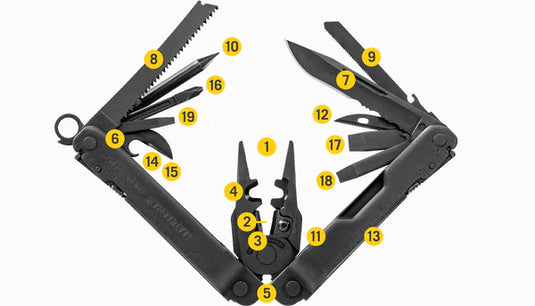 Leatherman Multi-Tool Supertool 300 EOD 19 Tools - Cadetshop