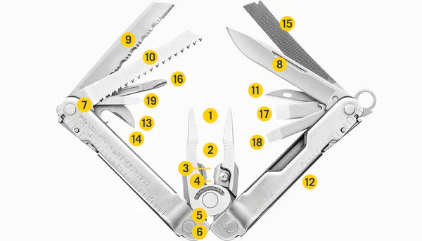 Load image into Gallery viewer, Leatherman Multi-Tool Supertool 300 - Black 19 Tools - Cadetshop
