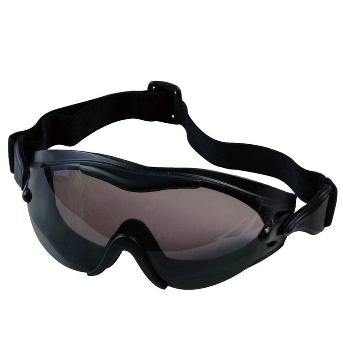 SWAT Tec Single Lens Tactical Goggle Black - Cadetshop