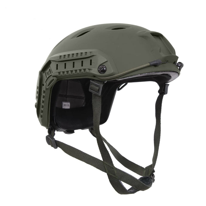 Tactical Adjustable Helmet Milsim Gelblaster Airsoft w Side Rails - Cadetshop