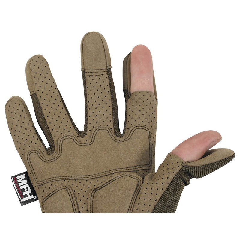 Load image into Gallery viewer, Tactical Gloves Coyote Tan Action Gloves - Cadetshop
