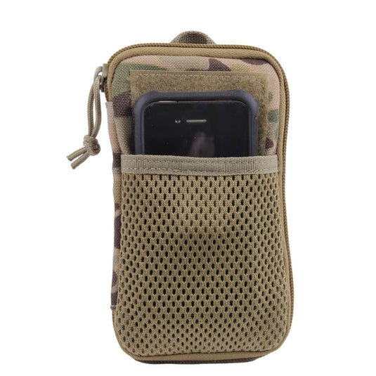 Tactical MOLLE EDC Wallet and Phone Pouch Multicam - Cadetshop