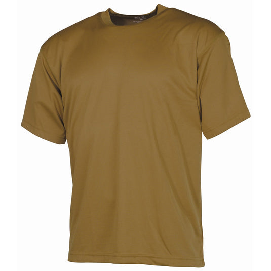 Tactical Short Sleeve Coy Tan T-Shirt - Cadetshop