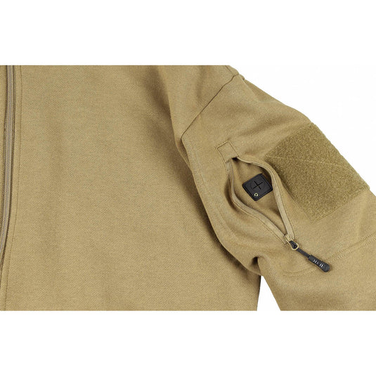 Tactical SweatJacket Coyote Tan - Cadetshop