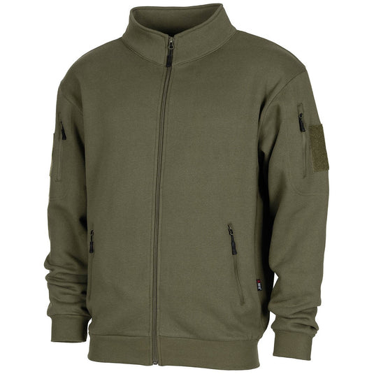 Tactical SweatJacket Olive Drab - Cadetshop