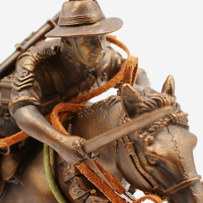 Load image into Gallery viewer, The Charge at Beersheba Light Horse Figurine: Miniature Size - Cadetshop
