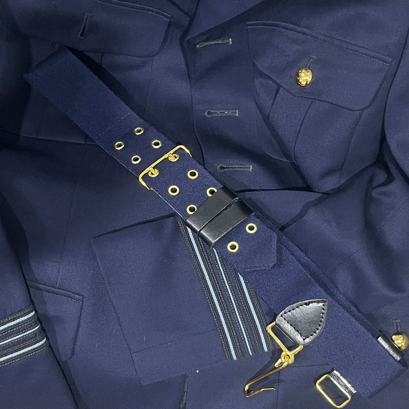 Load image into Gallery viewer, Under Dress Jacket Tunic Sword Belt with Hook - Cadetshop
