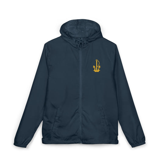 Unisex Full-Zip Windbreaker Jacket Anchor Navy Collection - Cadetshop
