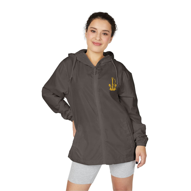 Load image into Gallery viewer, Unisex Full-Zip Windbreaker Jacket Anchor Navy Collection - Cadetshop
