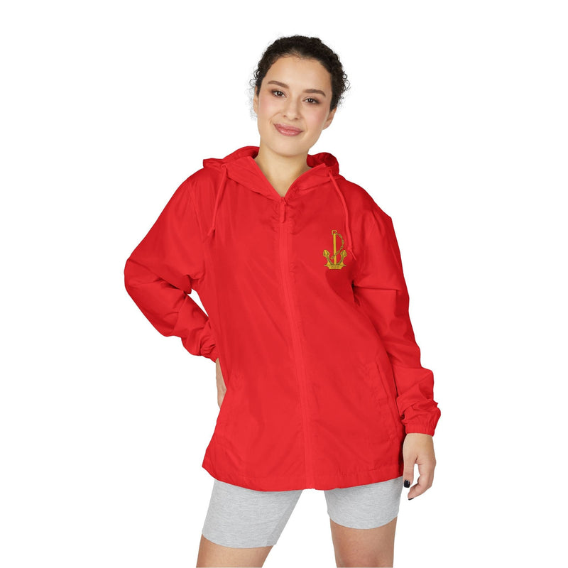 Load image into Gallery viewer, Unisex Full-Zip Windbreaker Jacket Anchor Navy Collection - Cadetshop
