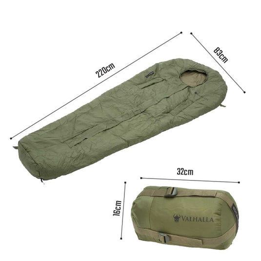 Valhalla Tactical Sleeping Bag Nightwalker - Cadetshop