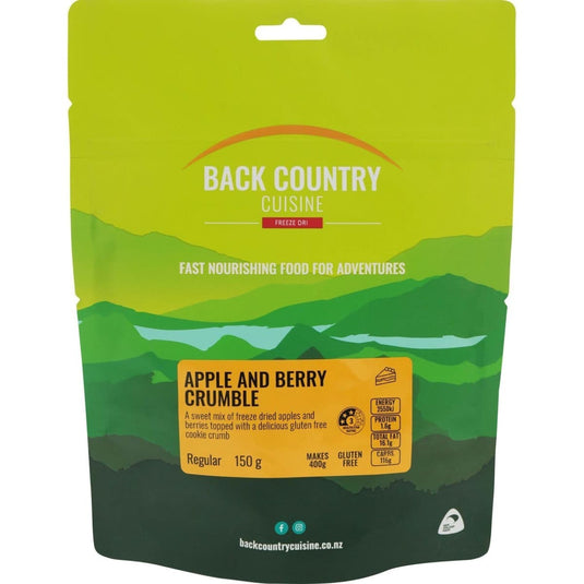 Back Country Dessert Meals - Apple and Berry Crumble - Cadetshop